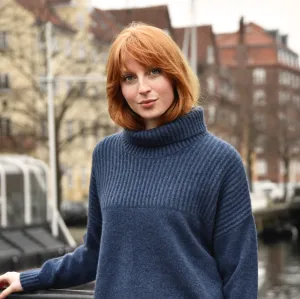 Zaga Chunky Jumper - Soft Blue