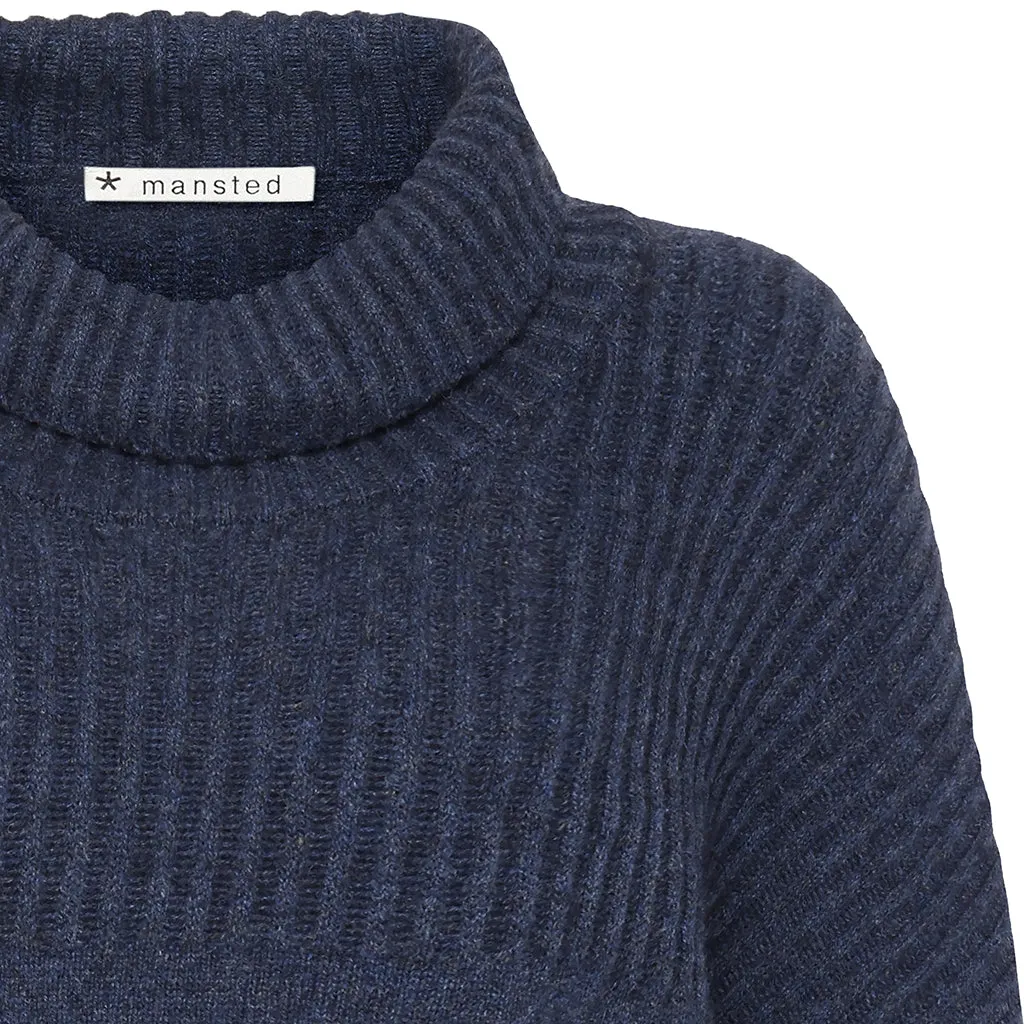 Zaga Chunky Jumper - Soft Blue