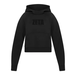 Zeta Tau Alpha lululemon Scuba Oversized Hoodie - Black