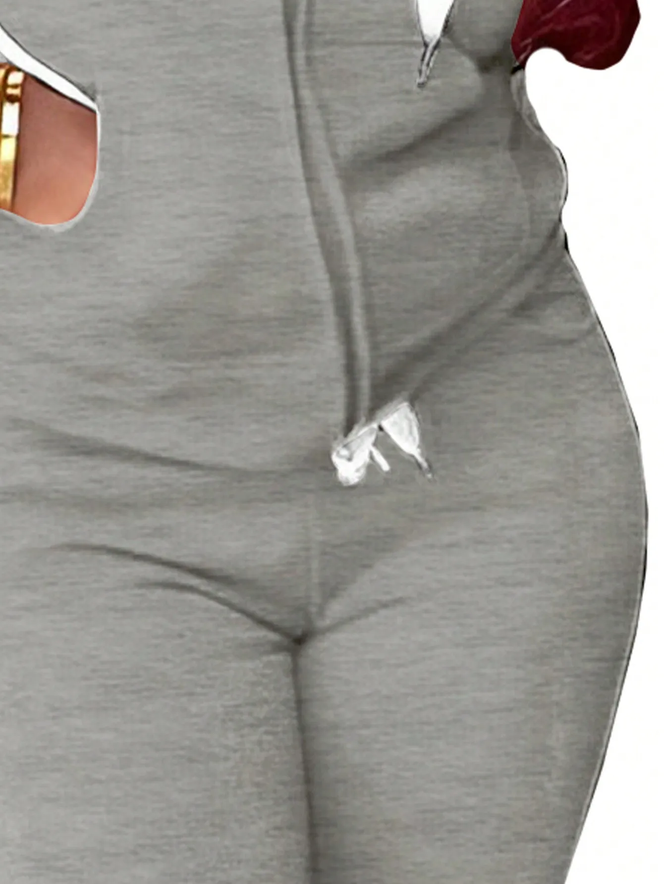 Zip Up Drawstring Hoodie & Sweatpants